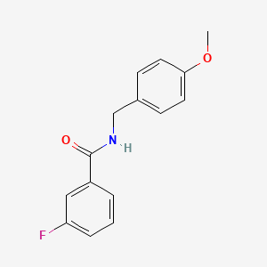 3-fluoro-N-(4-methoxybenzyl)benzamide