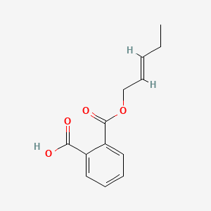 2-({[(2E)-Pent-2-en-1-yl]oxy}carbonyl)benzoic acid