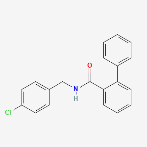 N-(4-chlorobenzyl)-2-biphenylcarboxamide