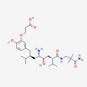 molecular formula C29H49N3O7 B586306 3'-Desmethoxy Aliskiren 3'-Carboxylic Acid CAS No. 949925-75-1