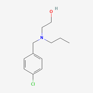 2-[(4-chlorobenzyl)(propyl)amino]ethanol