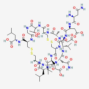 molecular formula C64H102N18O26S4 B586315 Uroguanylin CAS No. 154525-25-4