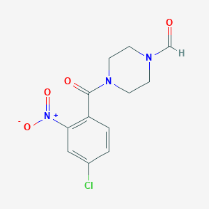 4-(4-chloro-2-nitrobenzoyl)-1-piperazinecarbaldehyde