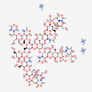 molecular formula C109H187N11O80 B586324 A3 N-聚糖 CAS No. 145164-24-5