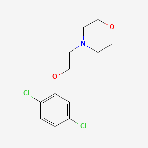 4-[2-(2,5-dichlorophenoxy)ethyl]morpholine