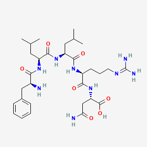 Phenylalanyl-leucyl-leucyl-arginyl-asparagine