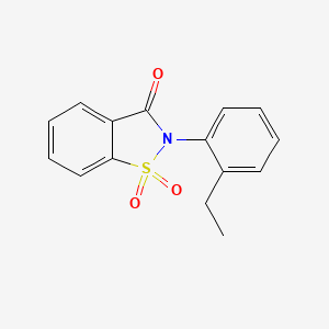 2-(2-ethylphenyl)-1,2-benzisothiazol-3(2H)-one 1,1-dioxide