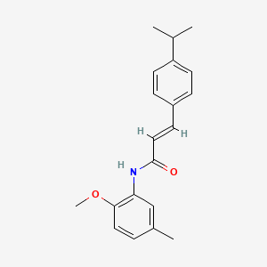 3-(4-isopropylphenyl)-N-(2-methoxy-5-methylphenyl)acrylamide