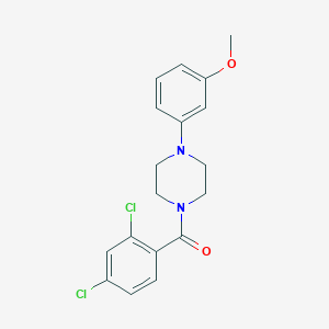 1-(2,4-dichlorobenzoyl)-4-(3-methoxyphenyl)piperazine