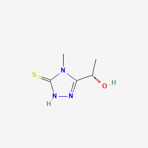 (S)-3-(1-Hydroxyethyl)-4-methyl-1H-1,2,4-triazole-5(4H)-thione