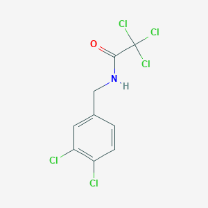 2,2,2-trichloro-N-(3,4-dichlorobenzyl)acetamide