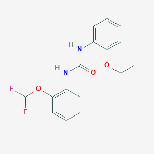 N-[2-(difluoromethoxy)-4-methylphenyl]-N'-(2-ethoxyphenyl)urea