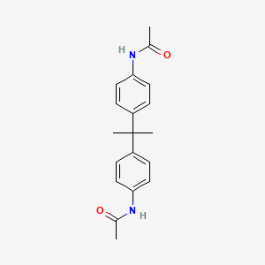 molecular formula C19H22N2O2 B5863725 N,N'-(2,2-propanediyldi-4,1-phenylene)diacetamide 