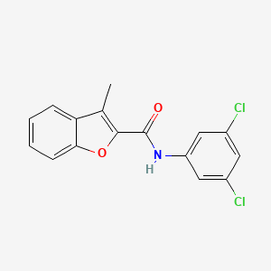 N-(3,5-dichlorophenyl)-3-methyl-1-benzofuran-2-carboxamide