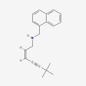 molecular formula C20H23N B586384 N-Desmethyl cis-Terbinafine CAS No. 114311-72-7