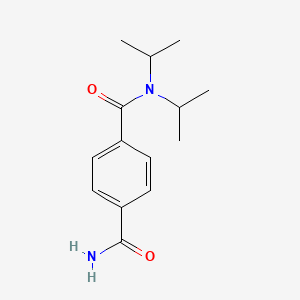 molecular formula C14H20N2O2 B5863919 N,N-diisopropylterephthalamide 