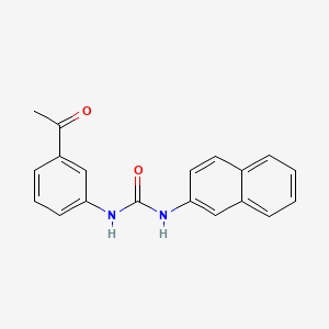 N-(3-acetylphenyl)-N'-2-naphthylurea