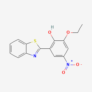 2-(1,3-benzothiazol-2-yl)-6-ethoxy-4-nitrophenol