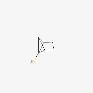 molecular formula C6H7Br B586415 1-Bromotricyclo[3.1.0.0~2,6~]hexane CAS No. 148730-68-1