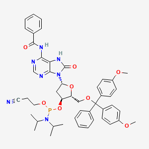 molecular formula C47H52N7O8P B586418 8-Oxo-DA cep CAS No. 142979-42-8
