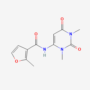 N-(1,3-dimethyl-2,6-dioxo-1,2,3,6-tetrahydro-4-pyrimidinyl)-2-methyl-3-furamide