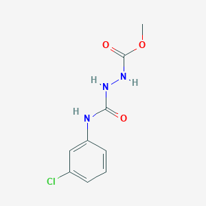 methyl 2-{[(3-chlorophenyl)amino]carbonyl}hydrazinecarboxylate