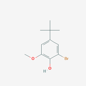 molecular formula C11H15BrO2 B5864257 2-bromo-4-tert-butyl-6-methoxyphenol 