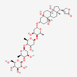 molecular formula C48H74O20 B586426 Alepposide B CAS No. 146714-04-7