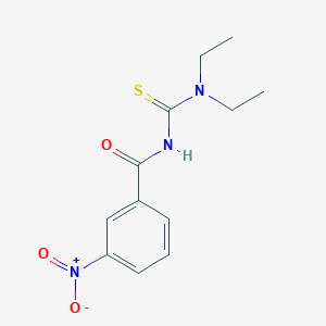 N-[(diethylamino)carbonothioyl]-3-nitrobenzamide