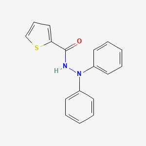 N',N'-diphenylthiophene-2-carbohydrazide