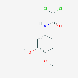 molecular formula C10H11Cl2NO3 B5864472 2,2-dichloro-N-(3,4-dimethoxyphenyl)acetamide 