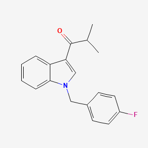 1-[1-(4-fluorobenzyl)-1H-indol-3-yl]-2-methyl-1-propanone