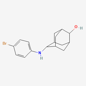 molecular formula C16H20BrNO B586478 6-Hydroxybromantane CAS No. 1007310-57-7