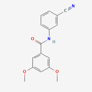 N-(3-cyanophenyl)-3,5-dimethoxybenzamide