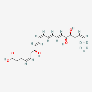 molecular formula C22H27D5O5 B586486 Resolvin D2-d5 CAS No. 1881277-33-3