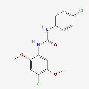 N-(4-chloro-2,5-dimethoxyphenyl)-N'-(4-chlorophenyl)urea