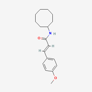 N-cyclooctyl-3-(4-methoxyphenyl)acrylamide