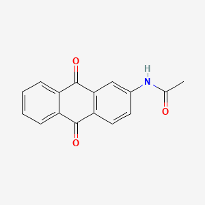 molecular formula C16H11NO3 B5864995 N-(9,10-dioxo-9,10-dihydro-2-anthracenyl)acetamide CAS No. 3274-22-4