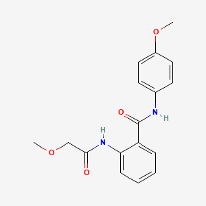 2-[(methoxyacetyl)amino]-N-(4-methoxyphenyl)benzamide