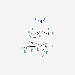 molecular formula C10H17N B586517 1-Adamantan-d15-amine CAS No. 33830-10-3