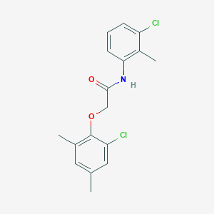 2-(2-chloro-4,6-dimethylphenoxy)-N-(3-chloro-2-methylphenyl)acetamide