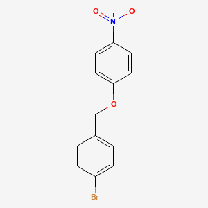 1-bromo-4-[(4-nitrophenoxy)methyl]benzene