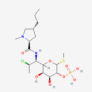 molecular formula C18H34ClN2O8PS B586530 7-Epi clindamycin 2-phosphate CAS No. 620181-05-7