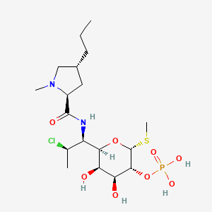 molecular formula C18H34ClN2O8PS B586530 7-Epiclindamycin 2-Phosphate CAS No. 620181-05-7