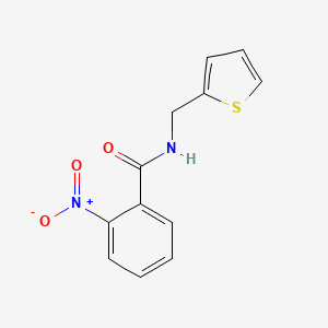 molecular formula C12H10N2O3S B5865363 2-nitro-N-(2-thienylmethyl)benzamide 