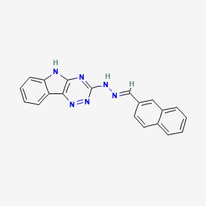 2-naphthaldehyde 5H-[1,2,4]triazino[5,6-b]indol-3-ylhydrazone