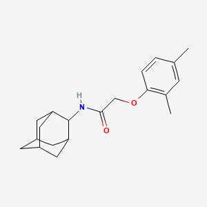 molecular formula C20H27NO2 B5865386 N-2-adamantyl-2-(2,4-dimethylphenoxy)acetamide 