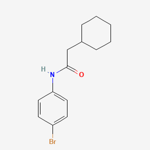 N-(4-bromophenyl)-2-cyclohexylacetamide