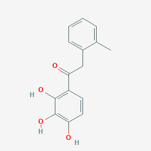 2-(2-methylphenyl)-1-(2,3,4-trihydroxyphenyl)ethanone