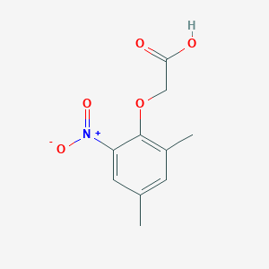 molecular formula C10H11NO5 B5865597 (2,4-dimethyl-6-nitrophenoxy)acetic acid 